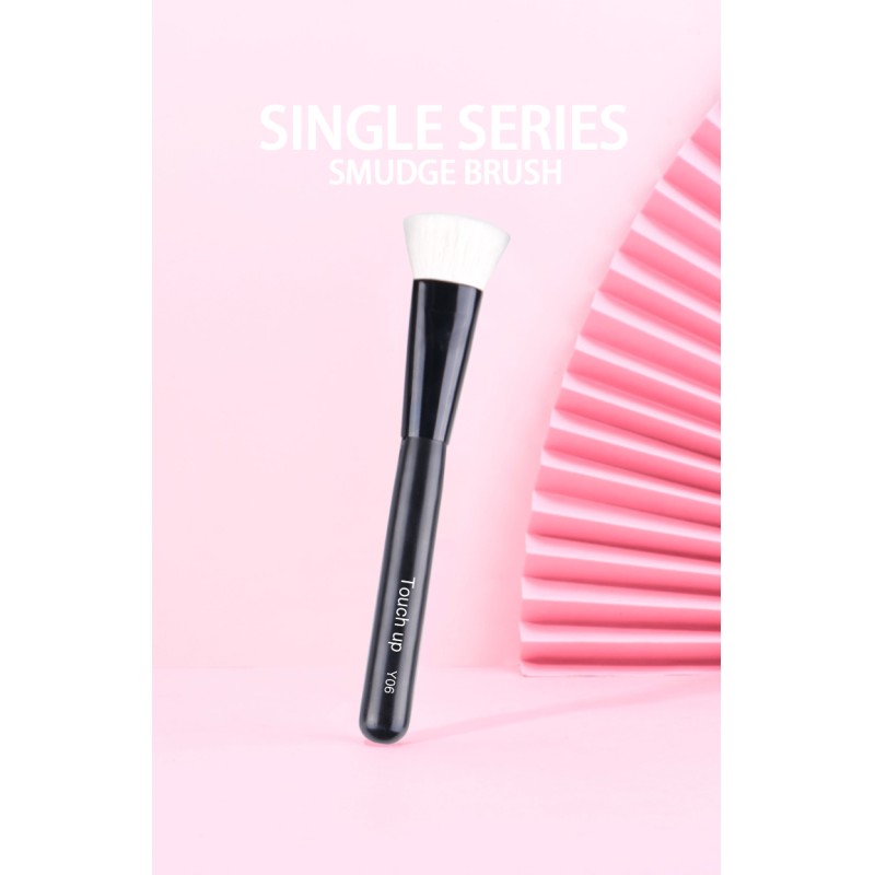 Faux Wool Flat Head Cream Paste Brush, OEM/ODM Services Available-Product Code: Y06