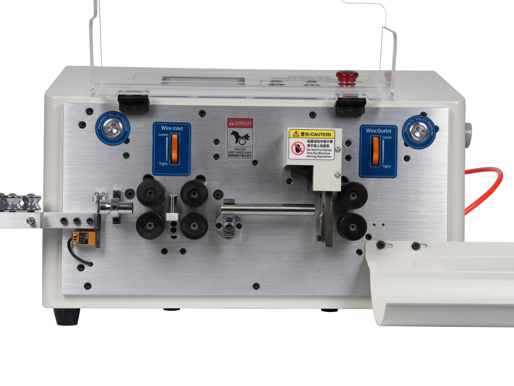 Multi Core Automatic Cable Cutting Machine Touch Screen Wire Cutting Stripping Machines