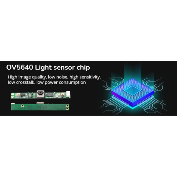1 / 4 Inch 5MP OV5640 Laptop Camera Module 2K USB CMOS For Face Recognition Camera