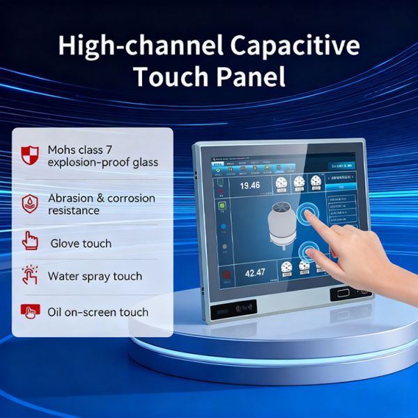 MJK 15.6 Inch Industrial Touch Screen PC for Manufacturing Execution System 4GB 64GB MES Panel PC in Stock