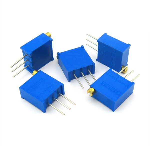 3296Z Cermet Trimmer Potentiometer 10 Ohm Top Adjustment Variable Resistor Multi Turn Precision