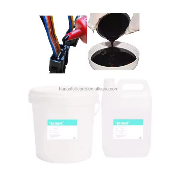 Heat Curing Silicone Epoxy Potting Compound Material For Encapsulation Connectors 2 Component Epoxt Potting Material Customization Acceptable