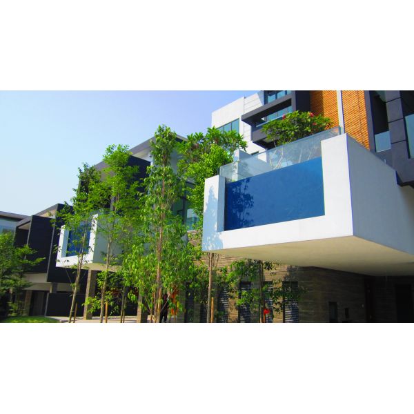 Dry Constant Temperature Polymerization Acrylic Swimming Pool for Private Villa House
