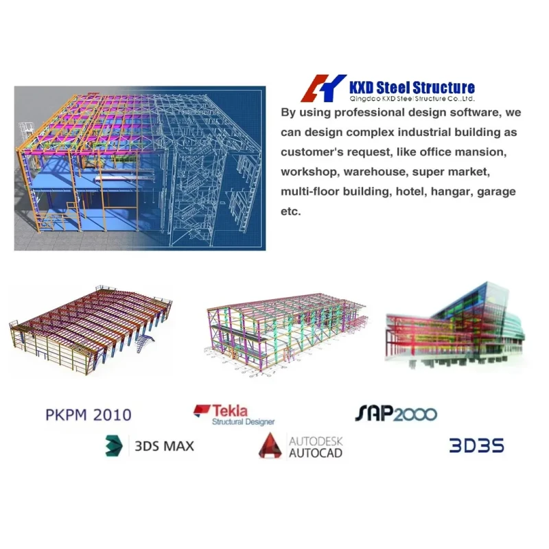 Customized Q235B/Q355B Prefabricated Steel Structure Workshop with 50+ Years Service Life | Steel Frame Building
