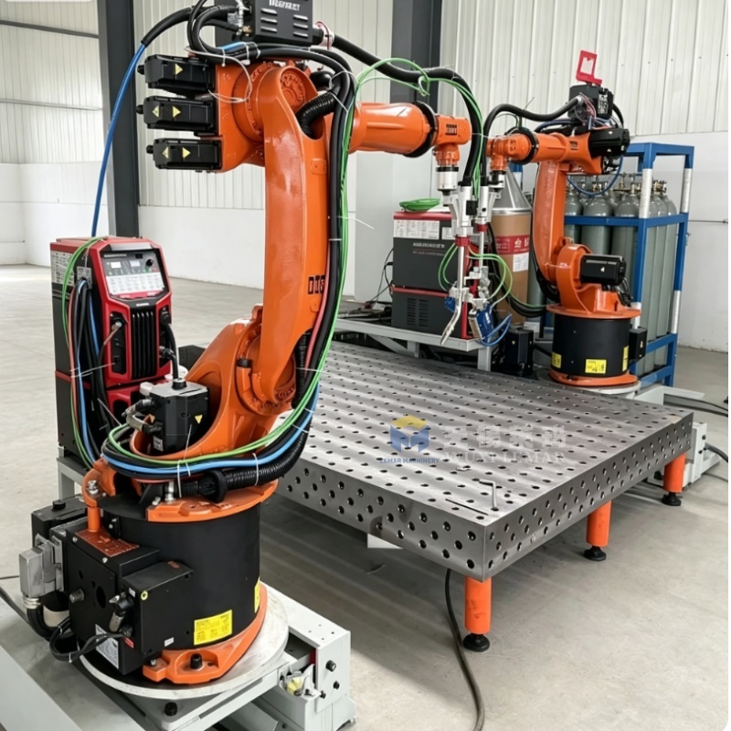 D28 3D Modular Welding Table Nitrided Surface Finish