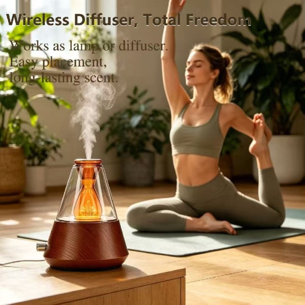 Eco Friendly Cold-air Diffusion Aroma Diffuser with Customizable Design for Office and Home Aromatherapy