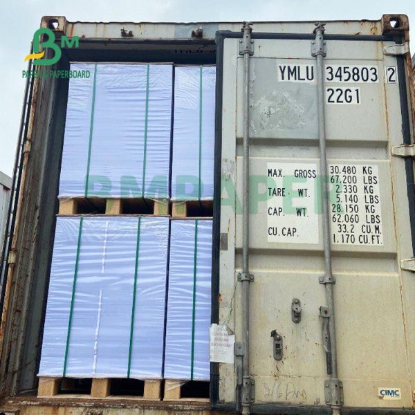 80# 100# Matte C2S Art Paper For Company Manual 28 x 40inch Good Stiffness