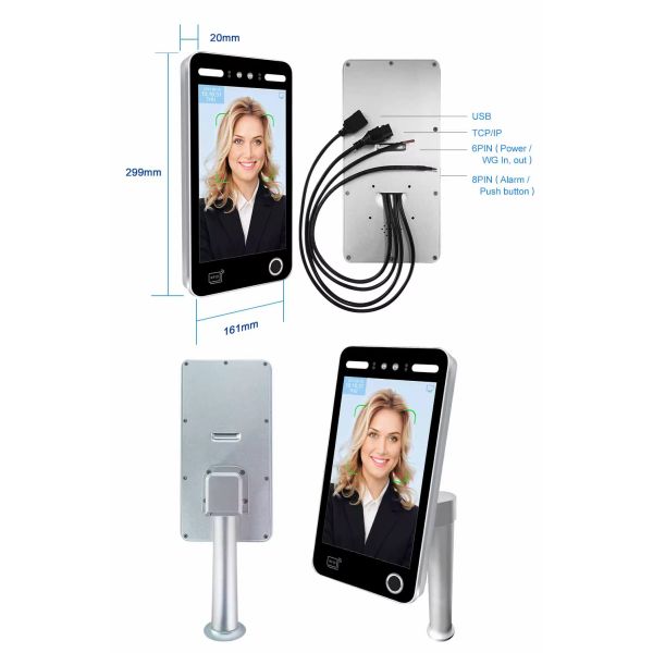 Face Recognition Attendance Access Control System Free SDK Software Web Cloud TCP IP