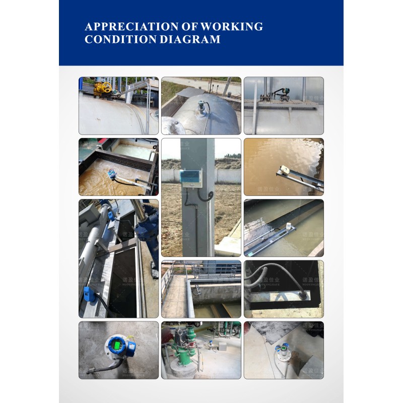 High Accuracy Ultrasonic Level Transmitter for Liquid Measurement
