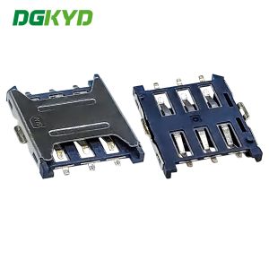 NANO-SIM Card Holder NO-PUSH 1.35H With Pillar Suitable For Electronic Products