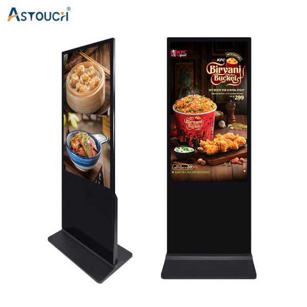 Vertical Display For Advertising With 49 Inch Floor Standing Digital Signage