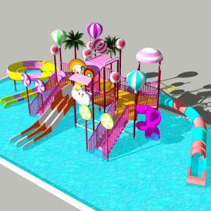Buy cheap Sturdy Back Yard Water Park Child Friendly OEM Service Available from wholesalers