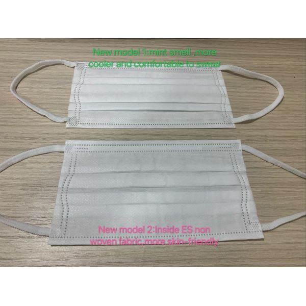 Non Sterile GB/T32610-2016 Mint Smell Earloop Mask