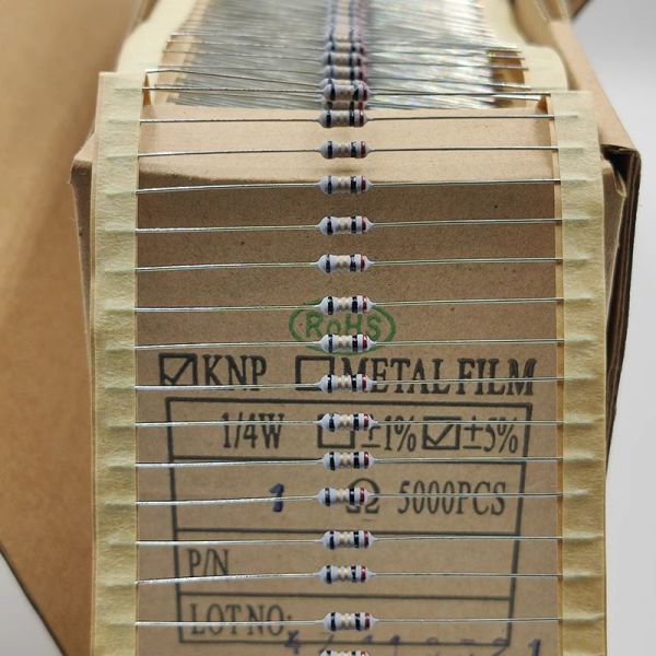 400 Ohm 1W Fuse Resistor with 5% Tolerance