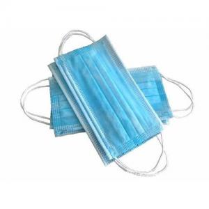 Buy cheap Facial Cover Blue 50 PACK Face Mask Earloop 3 Ply product