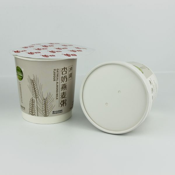 Compostable Custom Double Wall Cups , Printed 8oz Takeaway Cups
