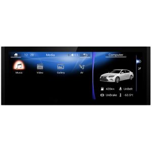 Ouchuangbo 10.25 car radio gps 4 Core CPU for Lexus IS with USB WIFI reverse