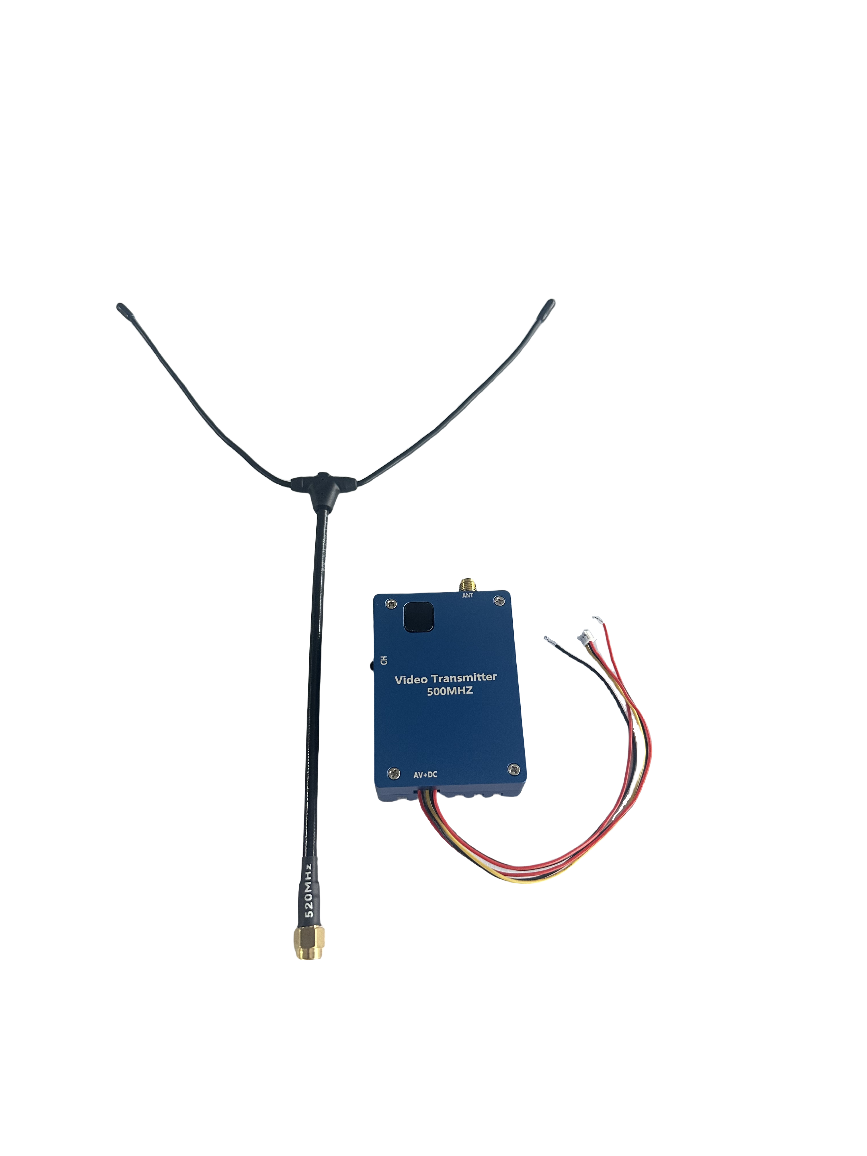 300Mhz 2W Drone VTX Transmitter 300M Receiver VRX For FPV Racing 12~36V