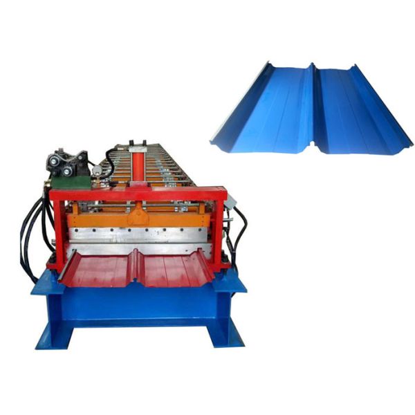Self Locked Standing Seam Panel Machine , Strip Steel Standing Seam Roof Machine