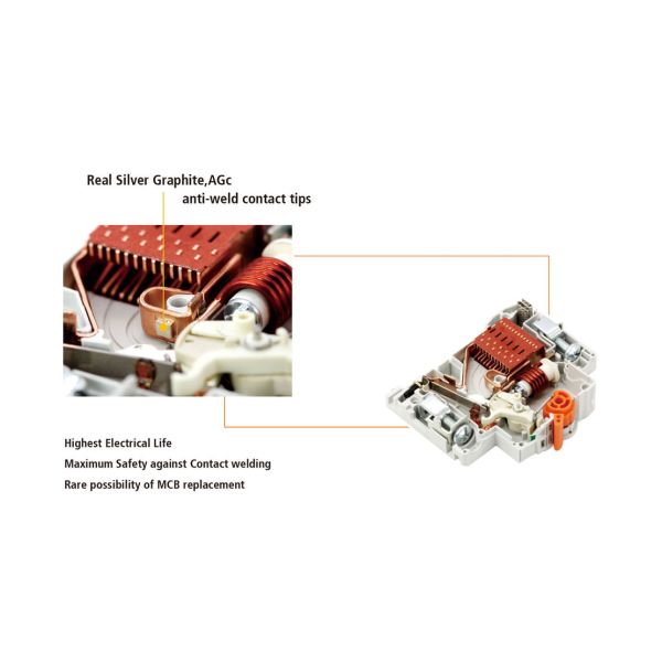 Thermal Magnetic 6KA Industrial Circuit Breaker 220V IEC60898