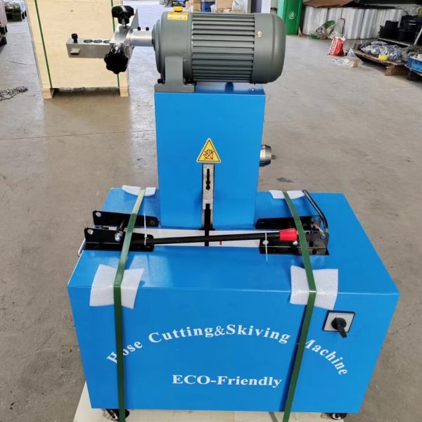 Industrial Grade Hose Cutting Machine For Heavy-Duty Electric 2 Inch 6-51mm 1/4 To 2 Inch Hose Cutting And Skiving Machine With Blade