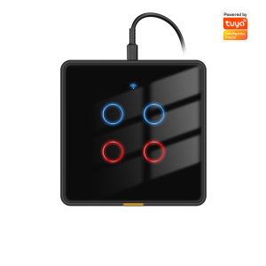 Buy cheap Tuya WiFi Touch Wall Switch Type C, EU Standard, RF433, 110-240V, with Timer and from wholesalers