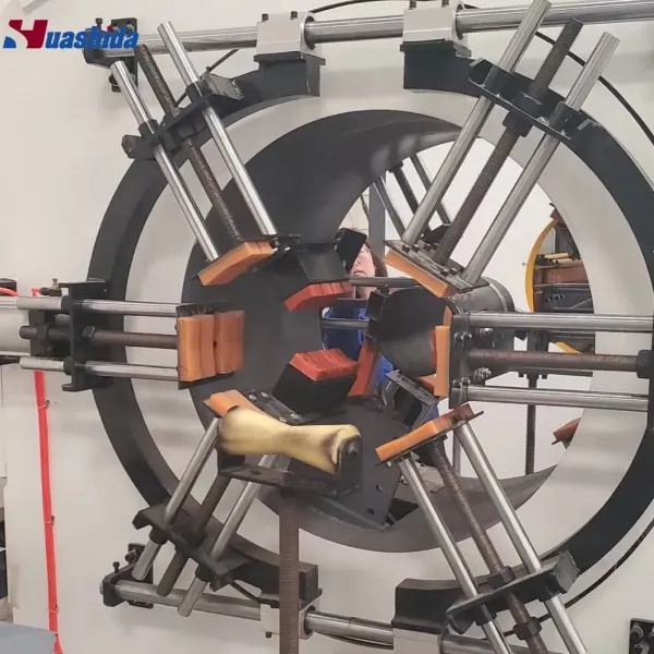 PU Foam Pre-Insulated Pipe Extrusion Line with HDPE Outer Jacket Featuring Vacuum Calibration Technology and Large Diameter Capability Up to 2200 mm