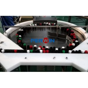 High Efficiency Vial Filling Line / Circumferential Follow Up Filling Machine