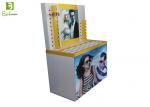 Printed Sunglasses Cardboard Display Stands Cylindrical Pile Head