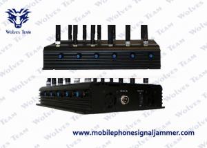 Buy cheap 12 Band Jammer GSM DCS Rebolabile 3G 4G WIFI GPS and RF Bugs from 130 to 500 Mhz product