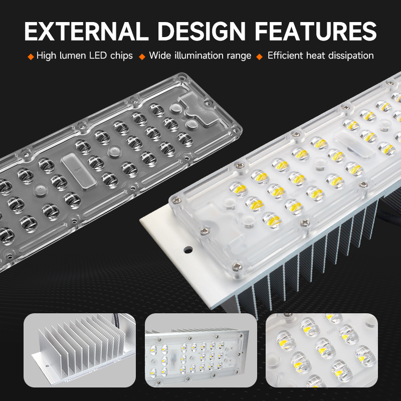 Wide-angle 48V IP66 Waterproof Dimmable LED Lamp Board LED Module for Single-vehicle street light, multi-vehicle street light,and Landscape Lighting