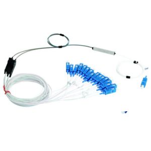 Blockless type Planar lightwave circuit (PLC) Splitters (1xN,2xN) Mini module
