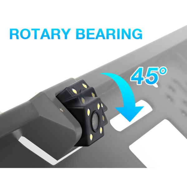 Car Rear View Camera EU European License Plate Frame Waterproof Night Vision Reverse CCD or CMOS Backup Camera CMOS-883P