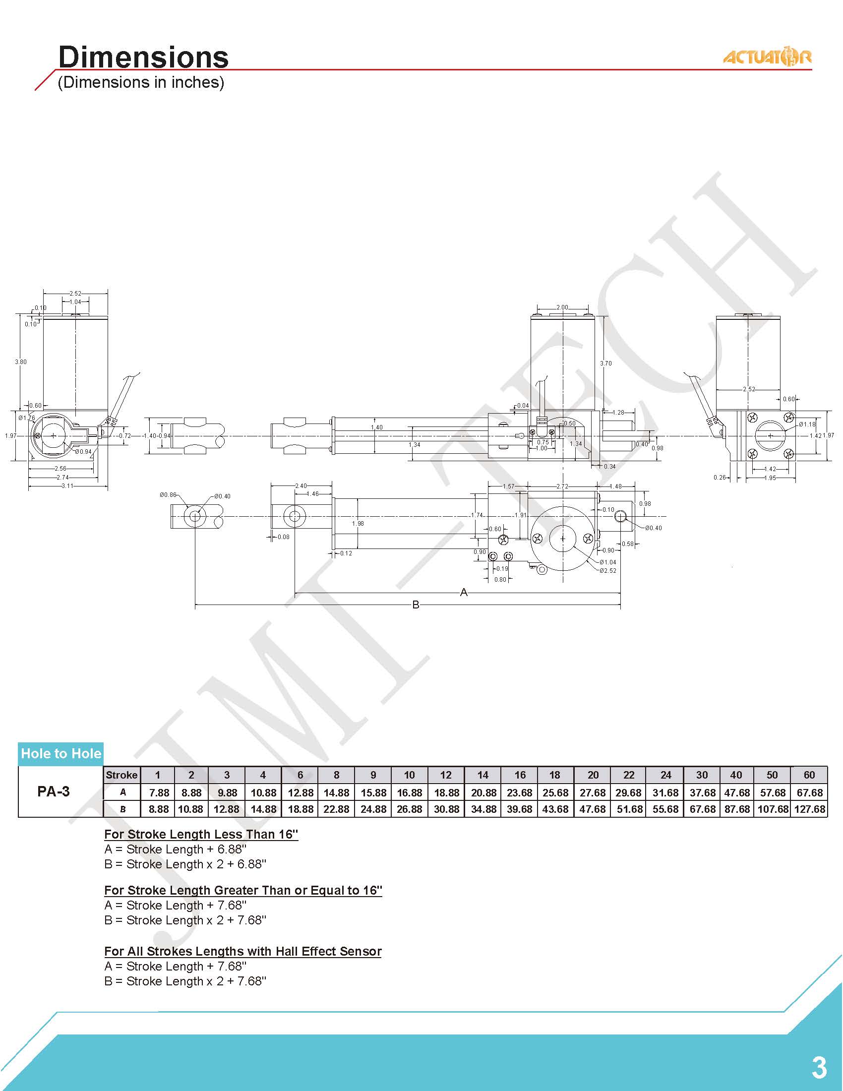 OD3 Industrial Heavy Duty 10000N Loading Electric Linear Actuator Long Stroke 1900Mm Waterproof Induction Linear Motors