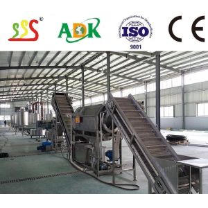 Buy cheap Food Grade 304 Stainless Steel Apple Processing Line with PLC Control System and 380V Voltage for Fresh Apple or Apple Puree product
