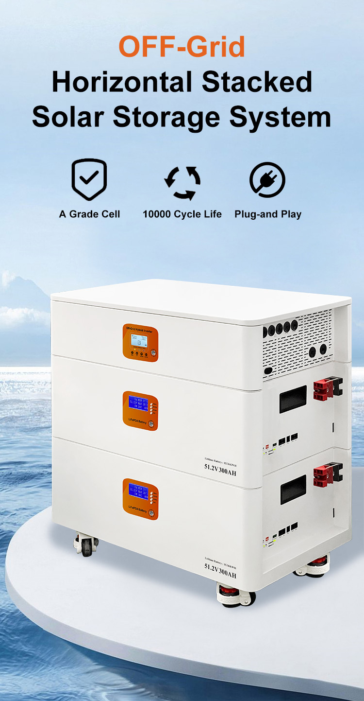 12kW Stackable All‑in‑One ESS, 51.2V Large‑Capacity Energy Storage System for Off‑Grid Home Solar Power Supply