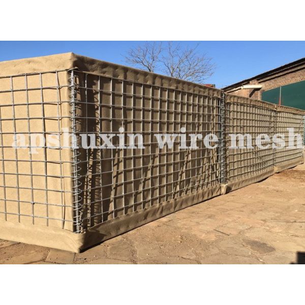 Welded Iron Military Blast Wall Defensive Barrier