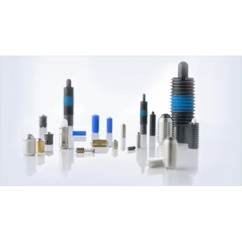 CNC Machining Ball Plunger Self-locking L-handle Release Pin Quick Release Lock Pin Stainless Steel Ball Head Plunger