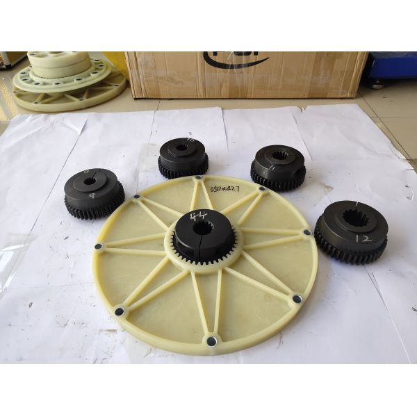 Digger Plastic Coupling 350MM 42Teeth Connection Plate