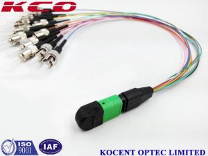 Buy cheap Stable MPO MTP Patch Cord MPO To 12 ST/UPC Multimode With Break Out Kits product