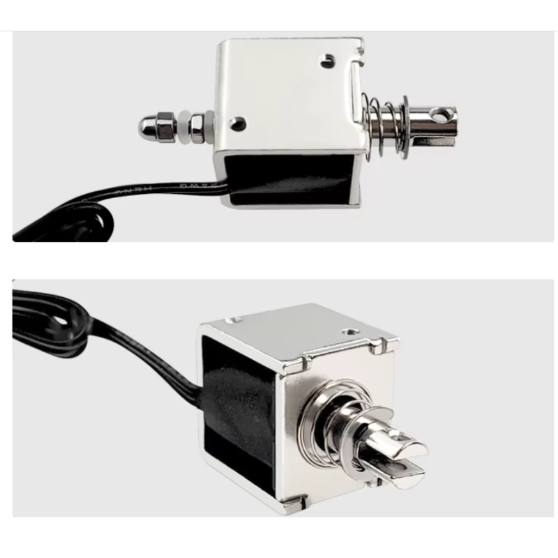 Solenoid Electromagnet Push Pull Type U-0826B Thrust Force Open Frame Linear Solenoid Electric Magnet Lifting Sucker