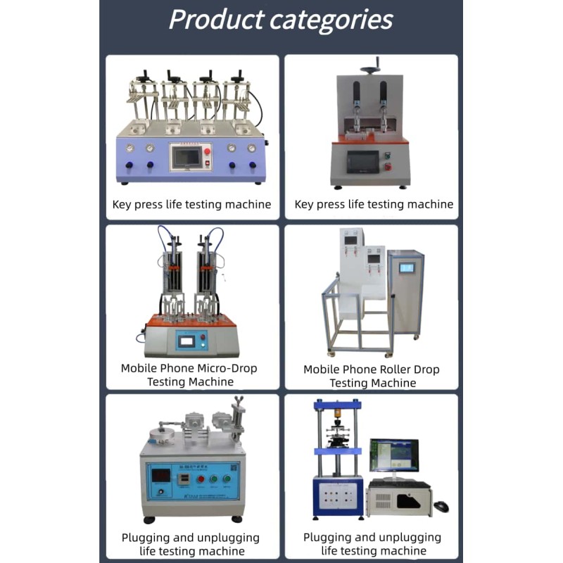 Mobile Phone Drop Testing Machine Telephone Roller Drop Impact Testing Machine