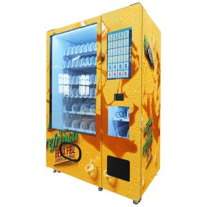 Intelligent Backend System Card Reader Snack Food Vending Machine With