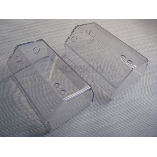 Clear Polycarbonate Custom CNC Milled Parts High Transparency High Precision