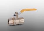 NPT/BSP Female Thread Forged Brass Ball Valve With Steel Pack Nut