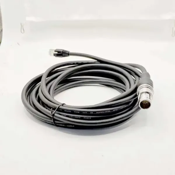 Industrial Multi-Channel Harness with Rectangular Connectors, Split Cable with SCSI Rectangular Plugs for Servo Equipment.