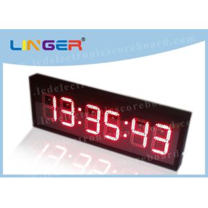 Buy cheap Double Sides LED Countdown Timer For Different Sports Game 88 / 88 / 88 Format product