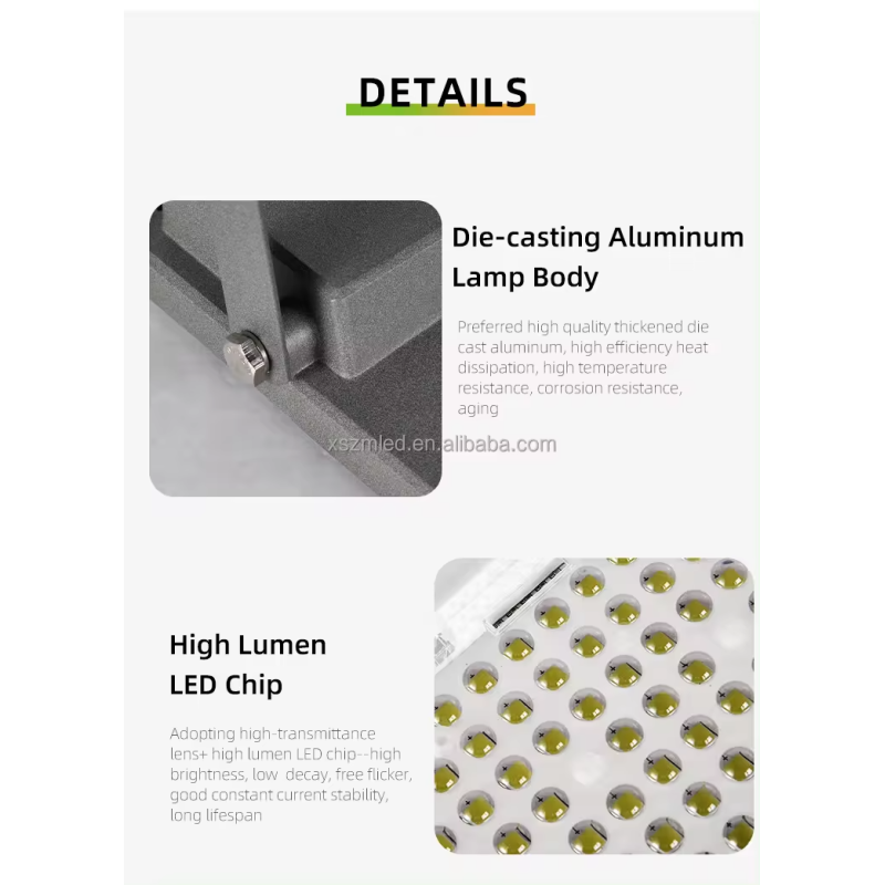 Eco-friendly Solar Flood Light with 12 Hours Lighting Three Control Modes and 180 Degree Rotatable Bracket