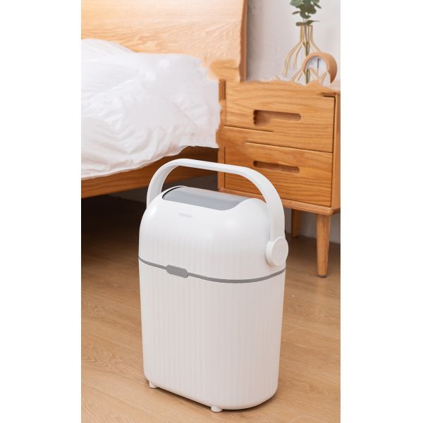 5L 6L 8L Baby Diaper Trash Can Rectangular Diaper Waste Basket