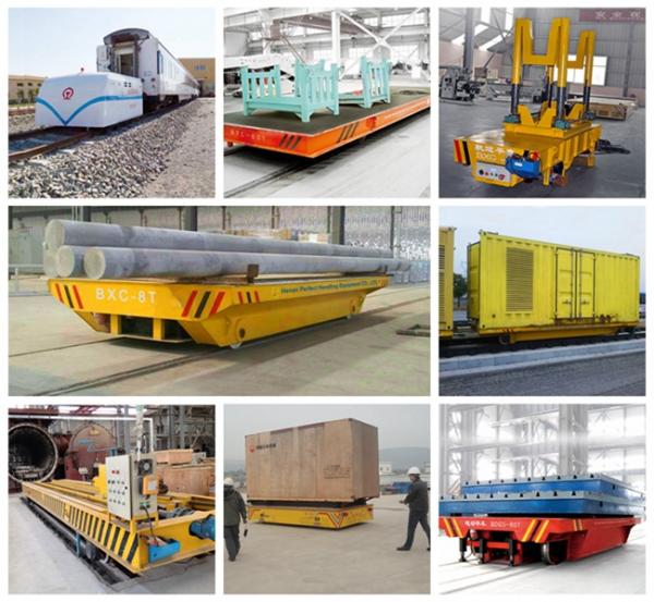 battery operated platform cargo transfer carts on rail manufacturer